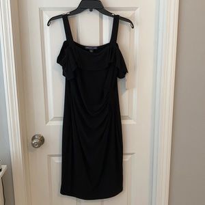 Black cocktail dress